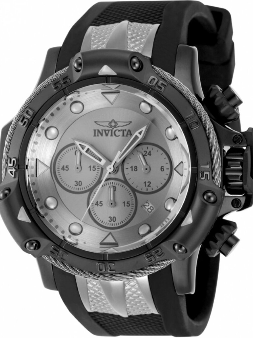 Invicta Subaqua Son of Poseidon Men's Watch - 57.24mm, Titanium, Black (48438)